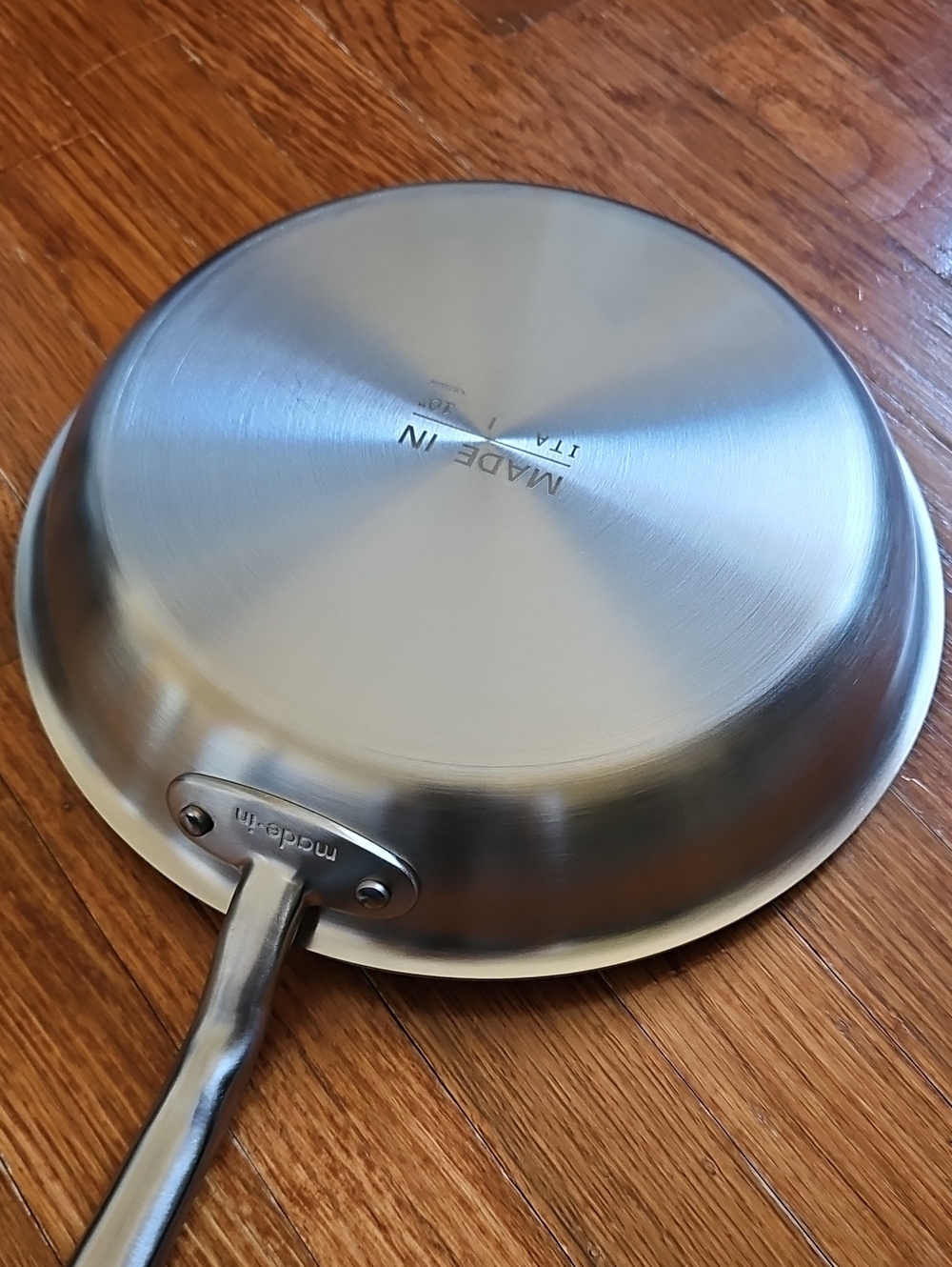 New Made In 10" Stainless Fry Pan - Picture 3 of 5